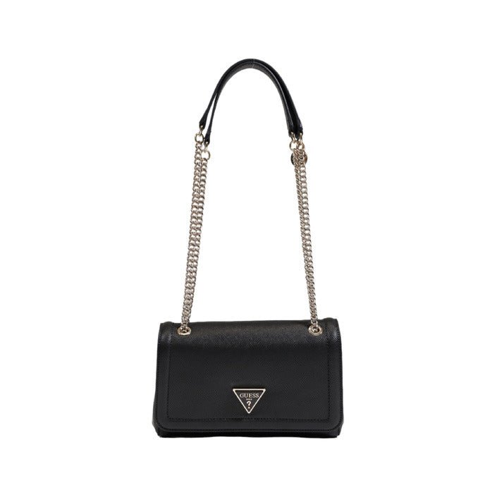 Guess Noelle Flap Convertible Crossboty Bag Black - Princess Attitude