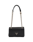 Guess Noelle Flap Convertible Crossboty Bag Black - Princess Attitude