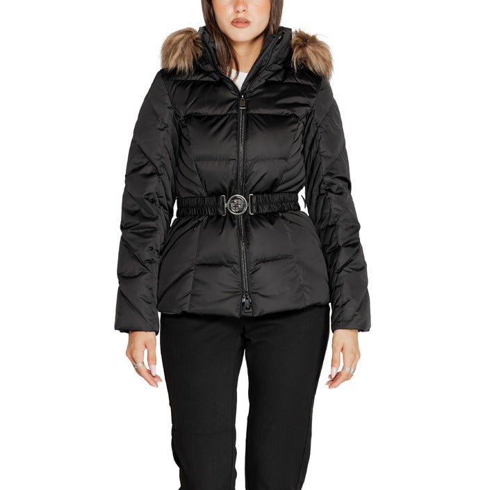 Guess Real Down Puffer Down Jacket Black - Princess Attitude