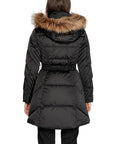 Guess Real Puffer Down Midi Jacket Black - Princess Attitude