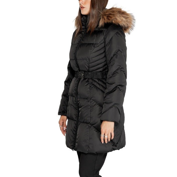 Guess Real Puffer Down Midi Jacket Black - Princess Attitude