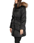 Guess Real Puffer Down Midi Jacket Black - Princess Attitude