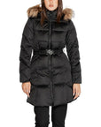 Guess Real Puffer Down Midi Jacket Black - Princess Attitude