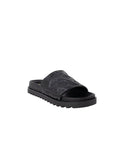 Guess Rubber Slip On Slides Black - Princess Attitude