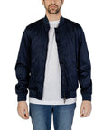 Hamaki - Ho Zip Up Bomber Jacket Navy Blue - Princess Attitude