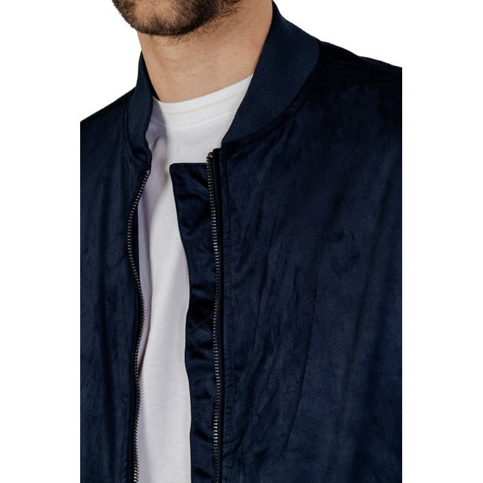 Hamaki - Ho Zip Up Bomber Jacket Navy Blue - Princess Attitude