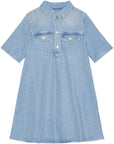 Ganni - Heavy Denim Mini Dress