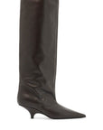 Toteme - High Leather Boots In Nappa