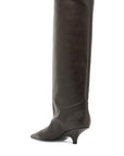 Toteme - High Leather Boots In Nappa