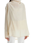 Toteme - High-Necked Organza Blouse