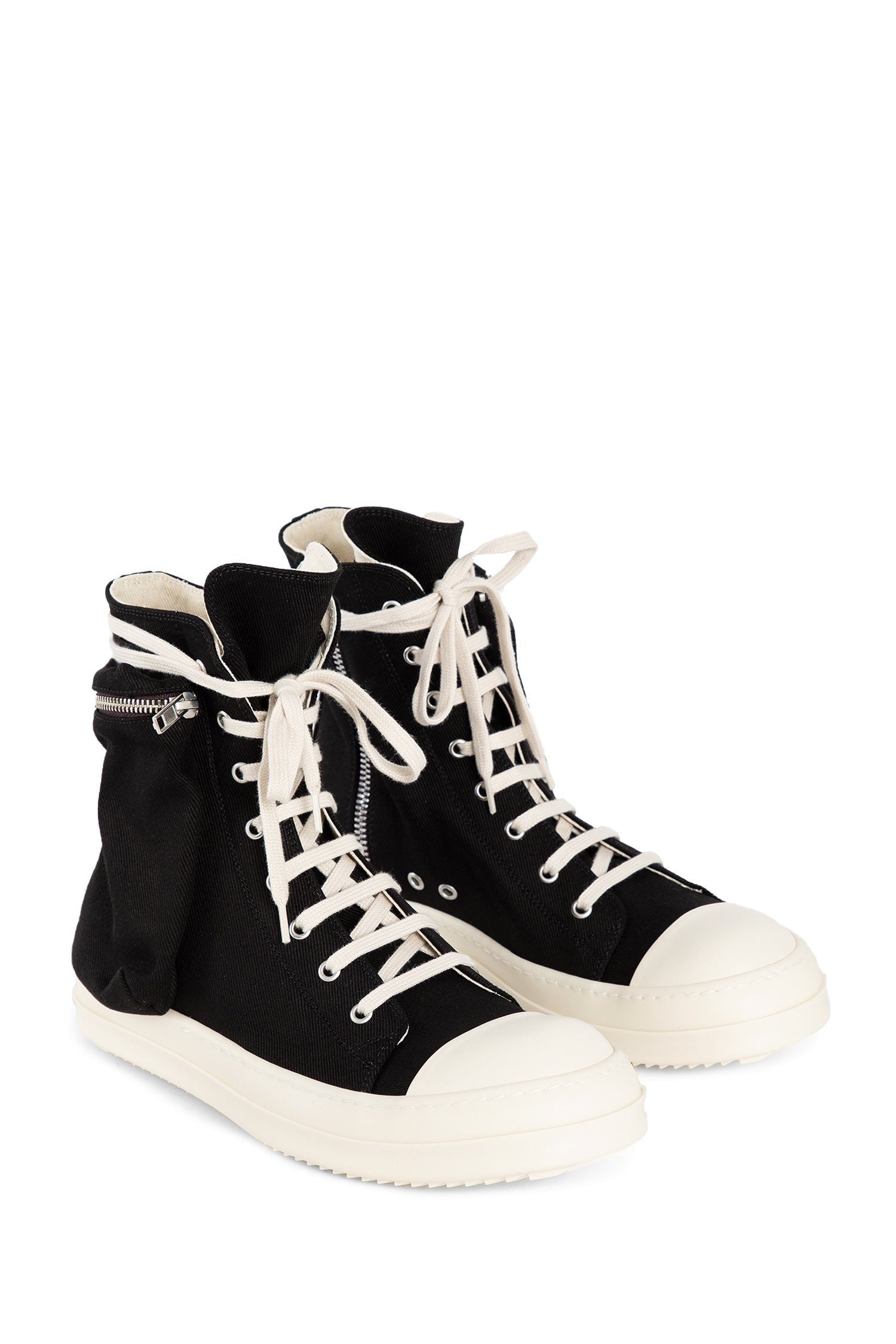 Rick Owens Drkshdw - High-Top Cargo Sneakers