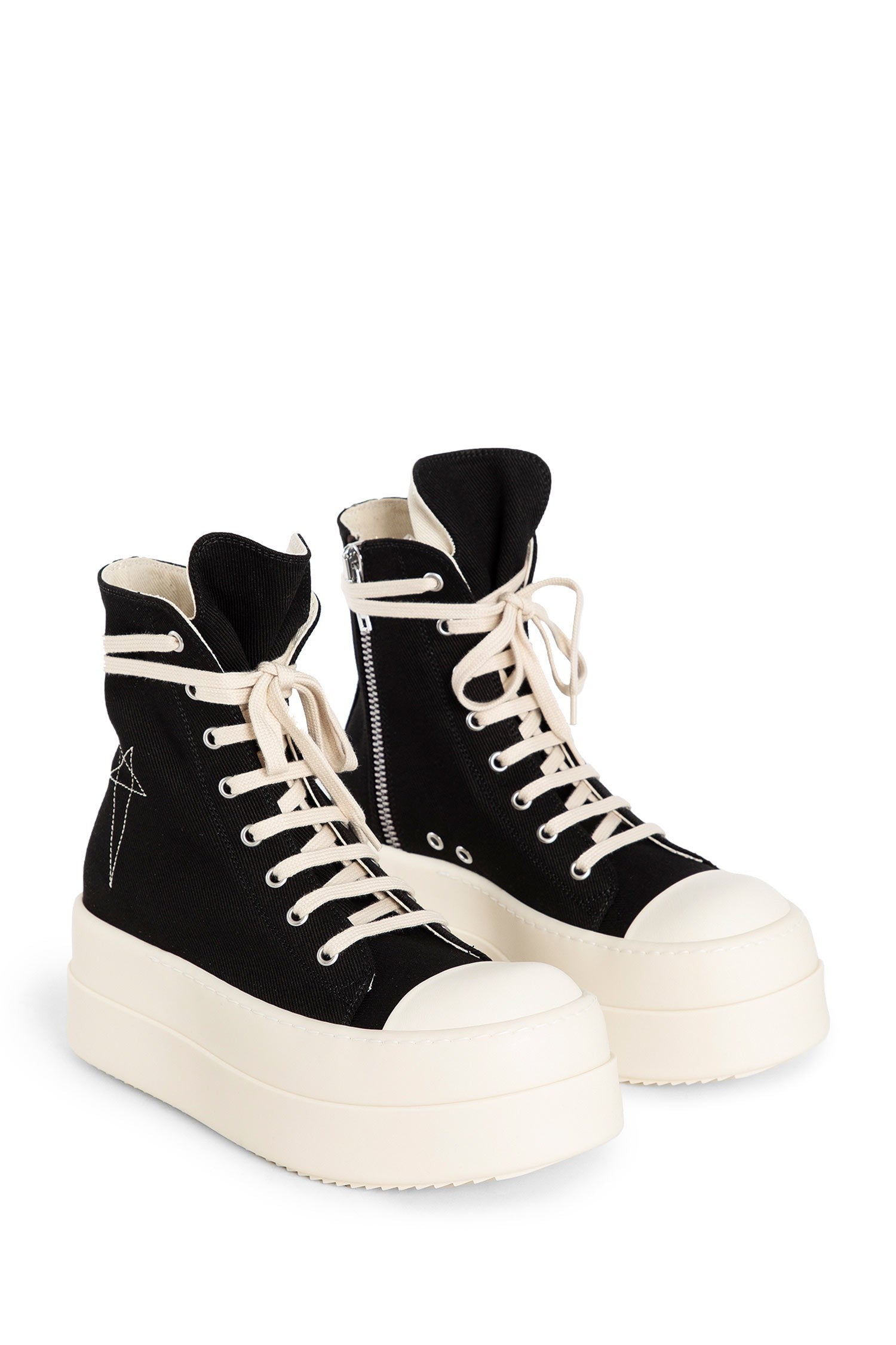 Rick Owens Drkshdw - High-Top Mega Bumper Sneakers