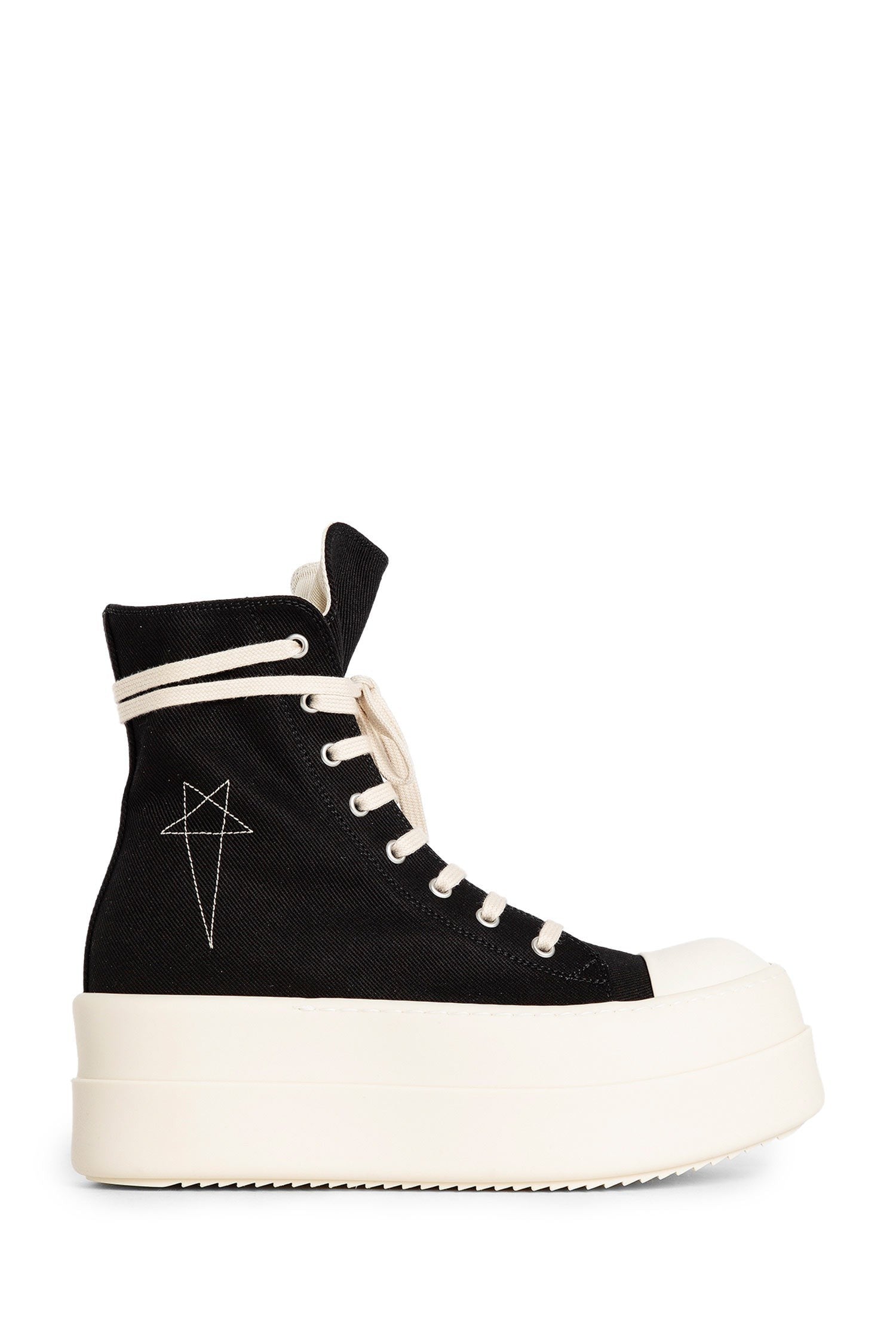 Rick Owens Drkshdw - High-Top Mega Bumper Sneakers