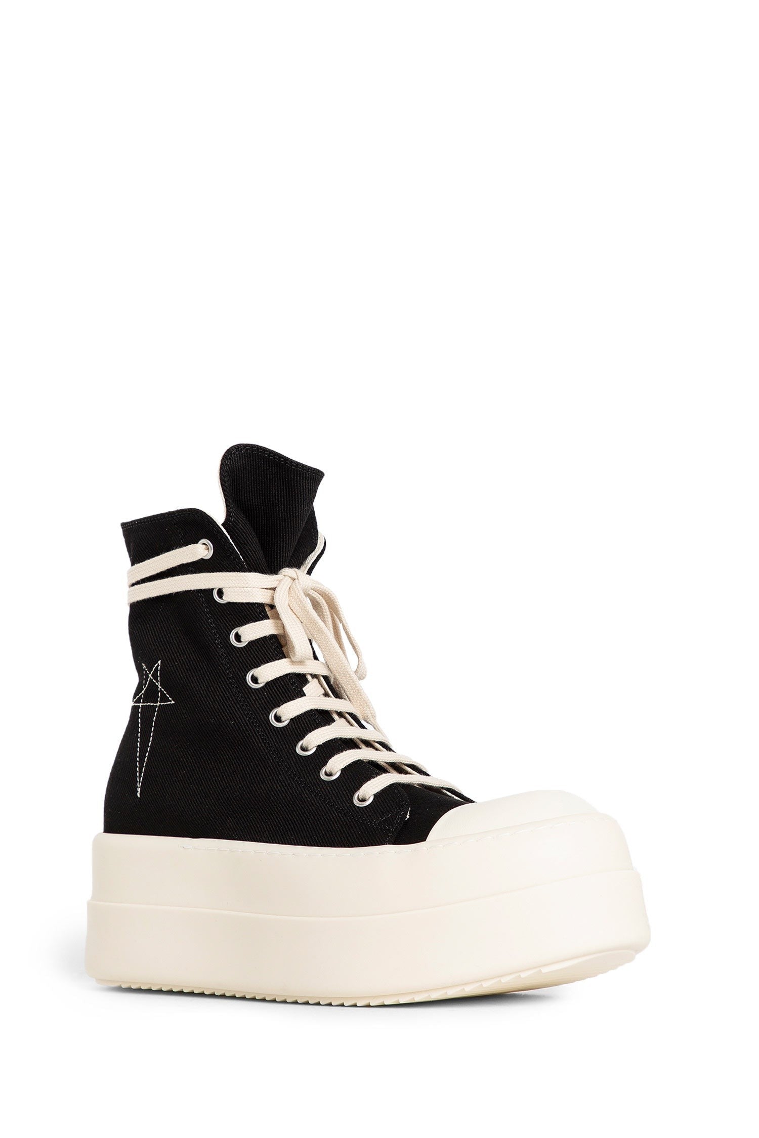 Rick Owens Drkshdw - High-Top Mega Bumper Sneakers