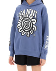 Ganni - Hoodie With Graphic Prints