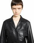 Toteme - Hourglass Leather Jacket