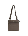 Hugo Boss Zair Envelope Leather Crossbody Bag Olive - Princess Attitude