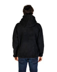 Hydra Clothing Hooded Turtleneck Fleece Jacket Black - Princess Attitude