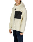 Hydra Clothing Hooded Turtleneck Fleece Jacket White - Princess Attitude