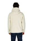 Hydra Clothing Hooded Turtleneck Fleece Jacket White - Princess Attitude