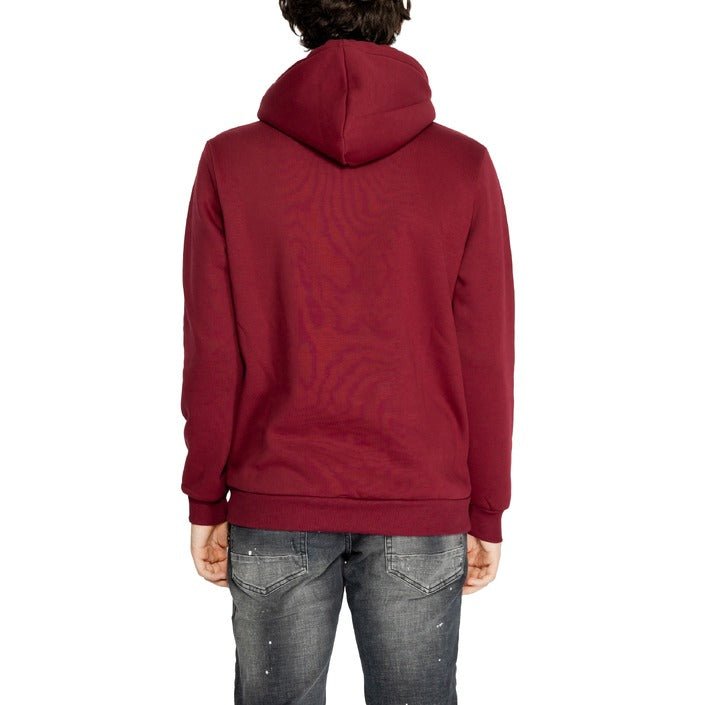 Icon Contrast Logo Hooded Sweatshirt Bordeaux - Princess Attitude