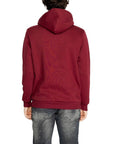 Icon Contrast Logo Hooded Sweatshirt Bordeaux - Princess Attitude