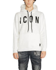 Icon Contrast Logo Hooded Sweatshirt White - Princess Attitude