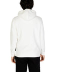 Icon Logo Cotton Blend Hooded Sweatshirt White - Princess Attitude