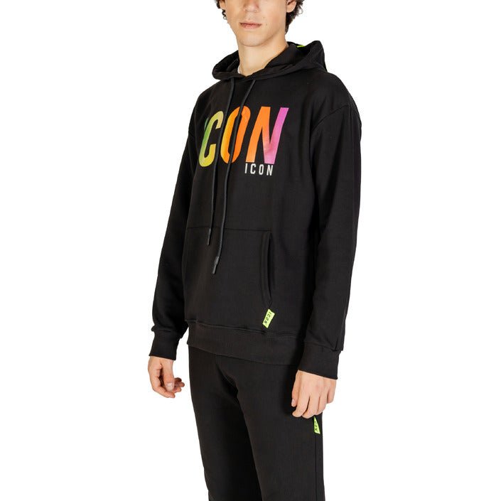 Icon Rainbow Logo Hooded Cotton Blend Sweatshirt - Princess Attitude