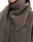 Toteme - "Integrated Scarf Pullover Sweater