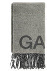 Ganni - Jacquard Logo Scarf