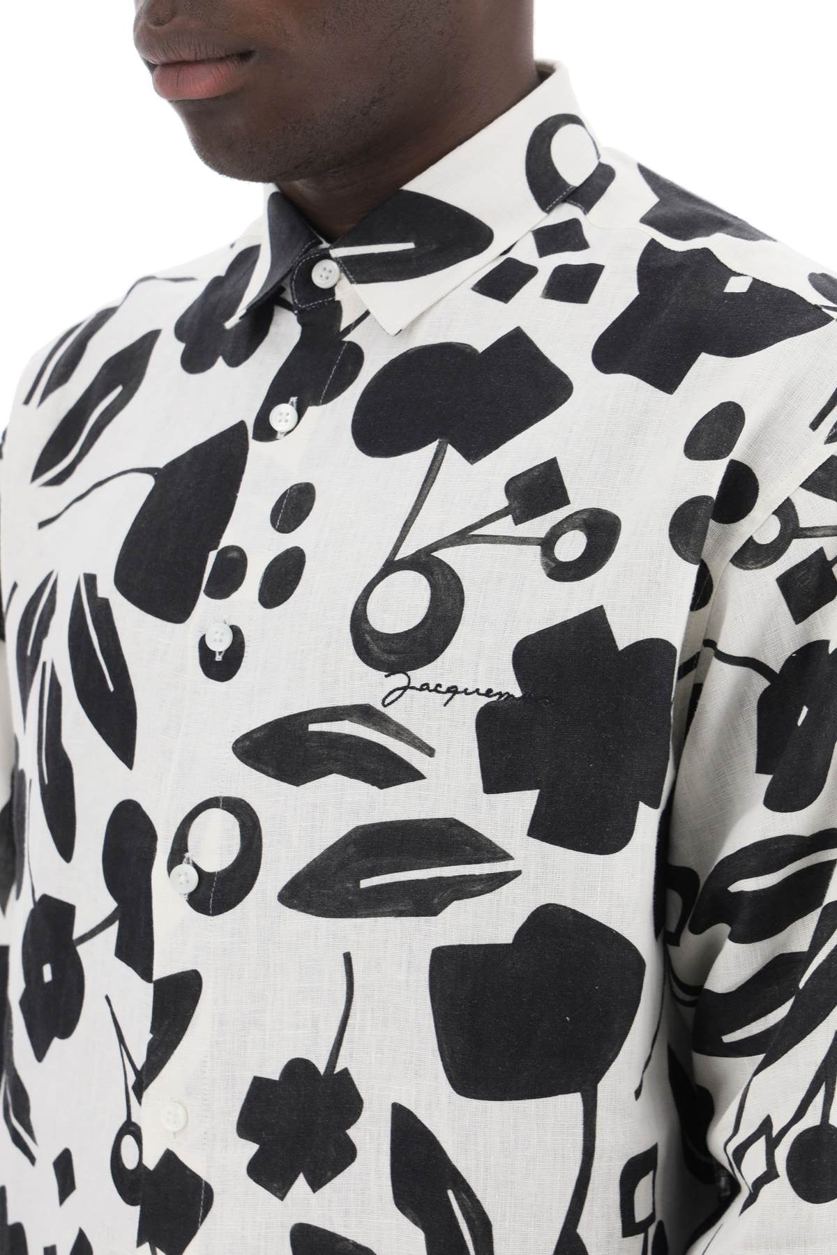 Jacquemus - Floreale\N\Nlinen Shirt With - Princess Attitude