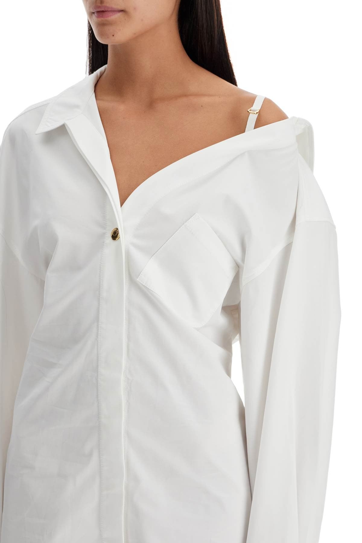 Jacquemus - 'La Mini Robe Chemise' Shirt Dress - Princess Attitude