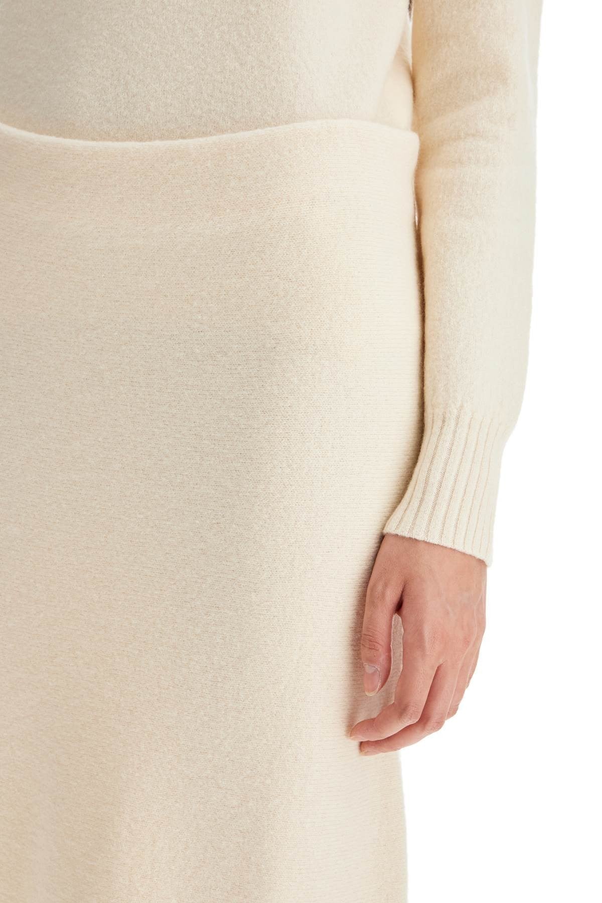 Jil Sander - Flared Midi Wool Skirt With A - Princess Attitude