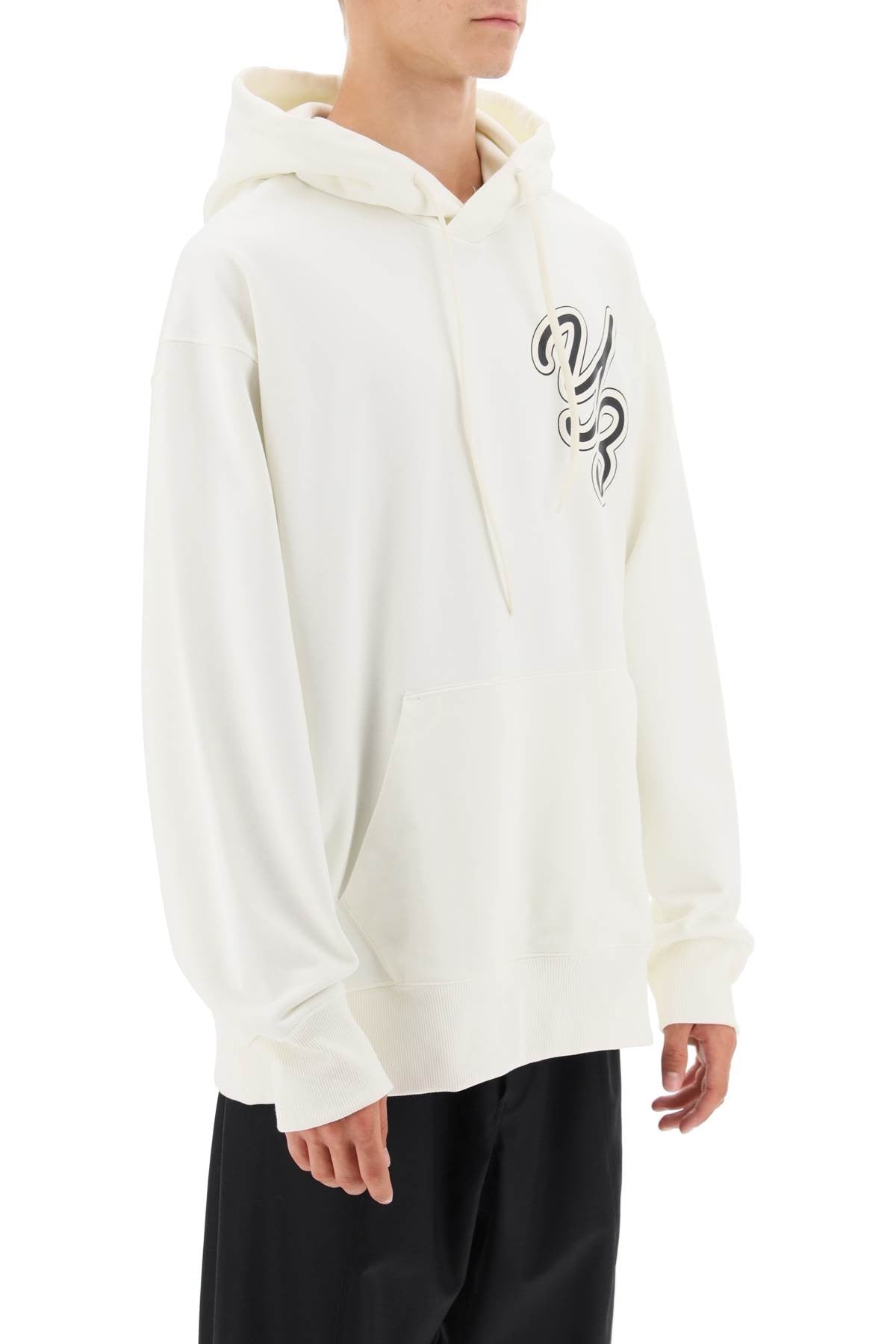 Jil Sander - Hoodie With Logo Print - Princess Attitude