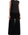 Jil Sander - Layered Dress With Pleated Skirt - Princess Attitude