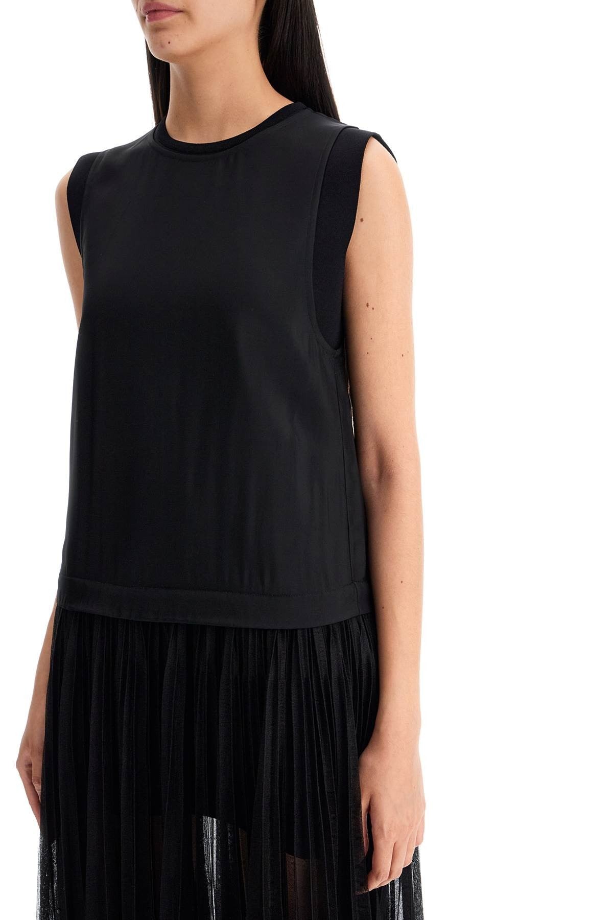 Jil Sander - Layered Dress With Pleated Skirt - Princess Attitude