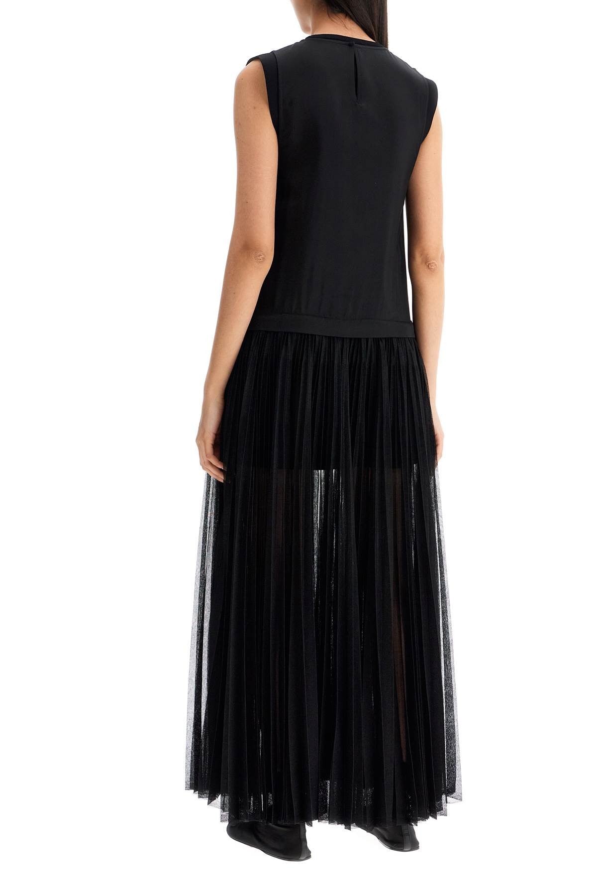 Jil Sander - Layered Dress With Pleated Skirt - Princess Attitude