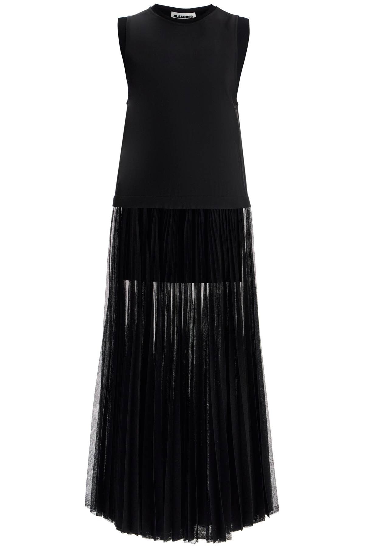 Jil Sander - Layered Dress With Pleated Skirt - Princess Attitude