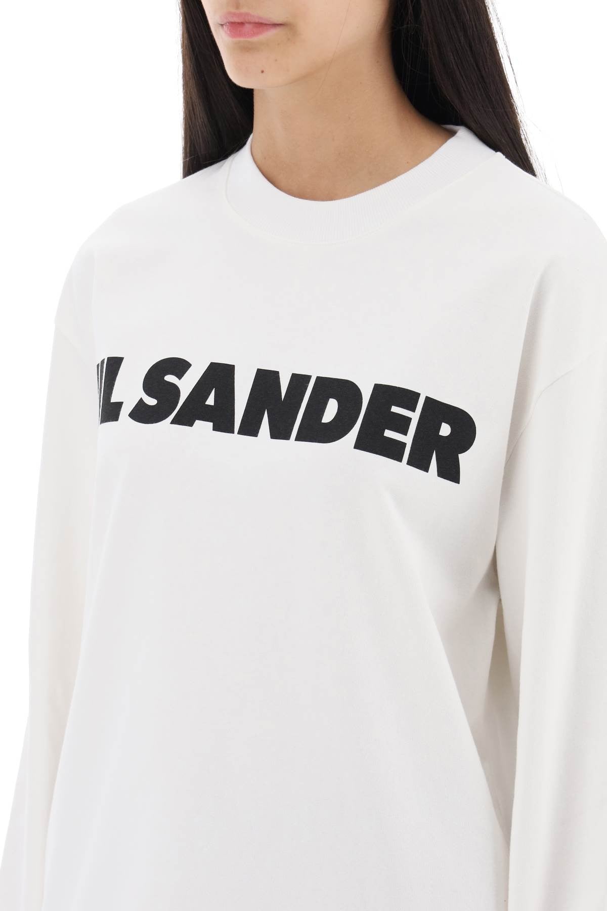 Jil Sander - Long - Sleeved Logo T-Shirt - Princess Attitude