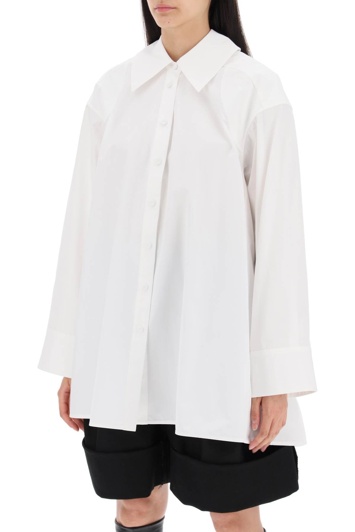 Jil Sander - &quot;Oversized Shirt With Double - Princess Attitude