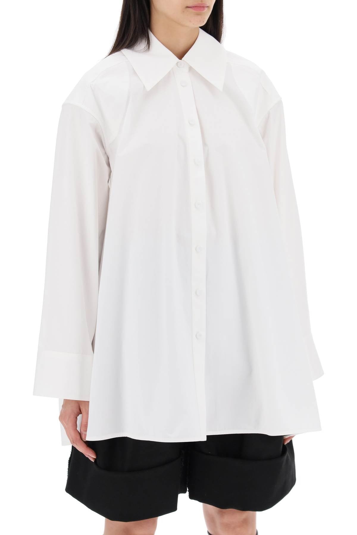 Jil Sander - &quot;Oversized Shirt With Double - Princess Attitude