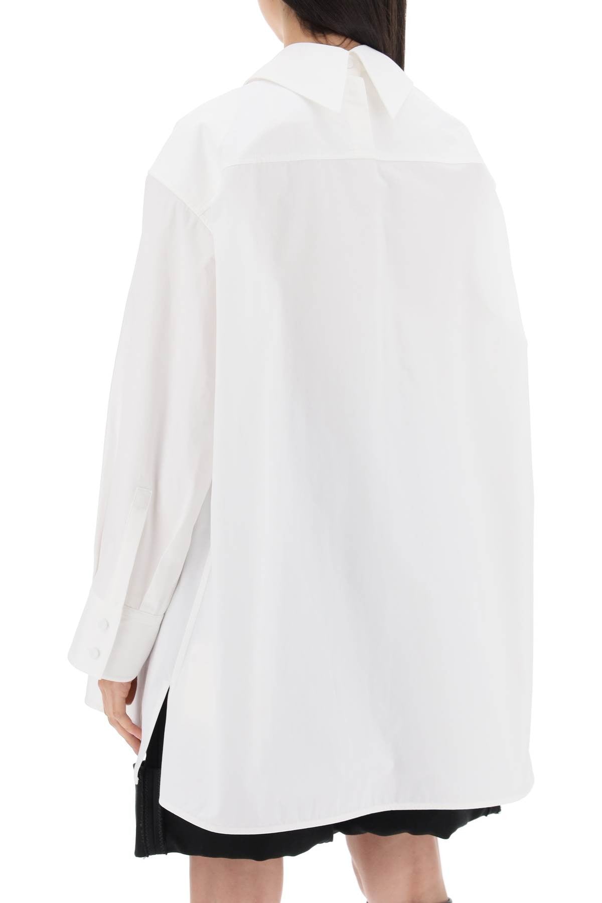 Jil Sander - &quot;Oversized Shirt With Double - Princess Attitude