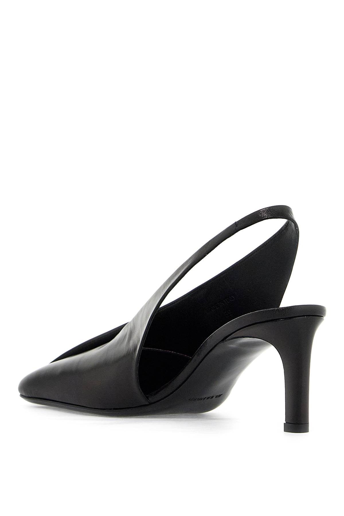 Jil Sander - Shiny Leather Slingback Pumps - Princess Attitude