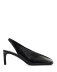 Jil Sander - Shiny Leather Slingback Pumps - Princess Attitude