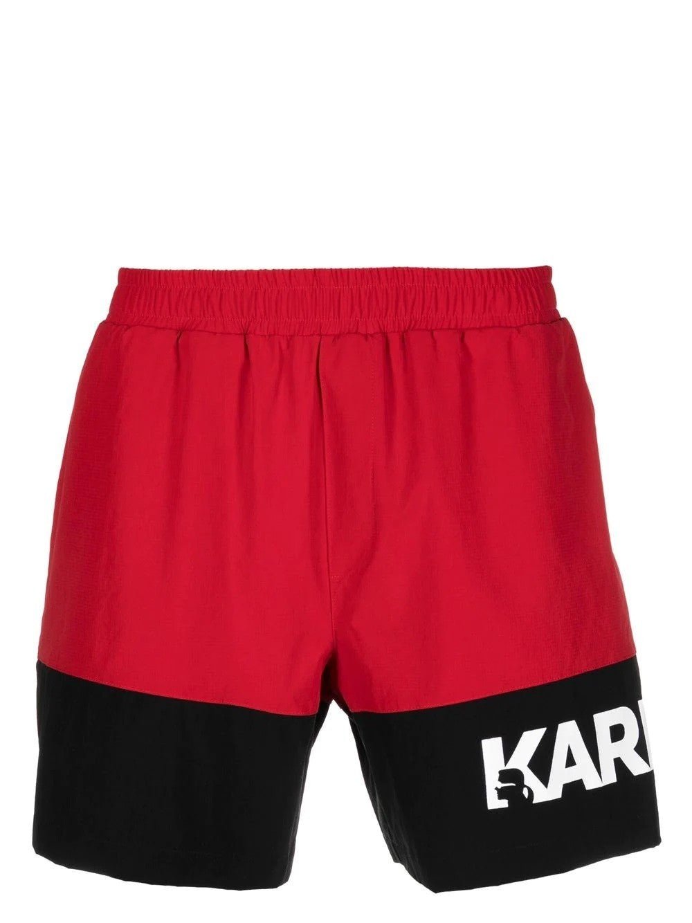 Karl Lagerfeld - Colour Block Med Boardshorts - Princess Attitude