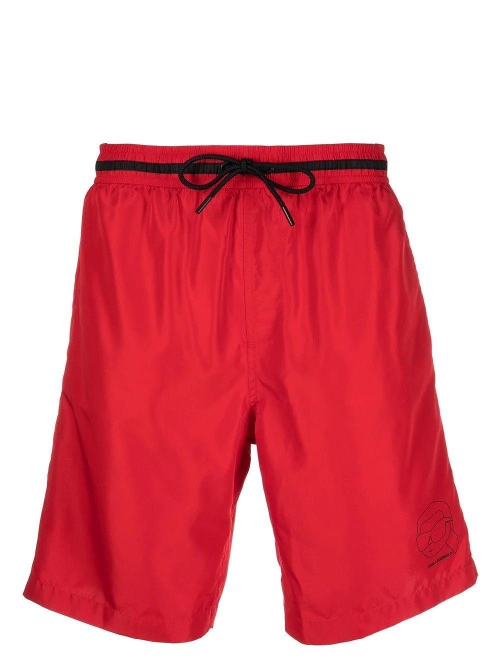 Karl Lagerfeld - Ikonik 2.0 Long Boardshorts - Princess Attitude