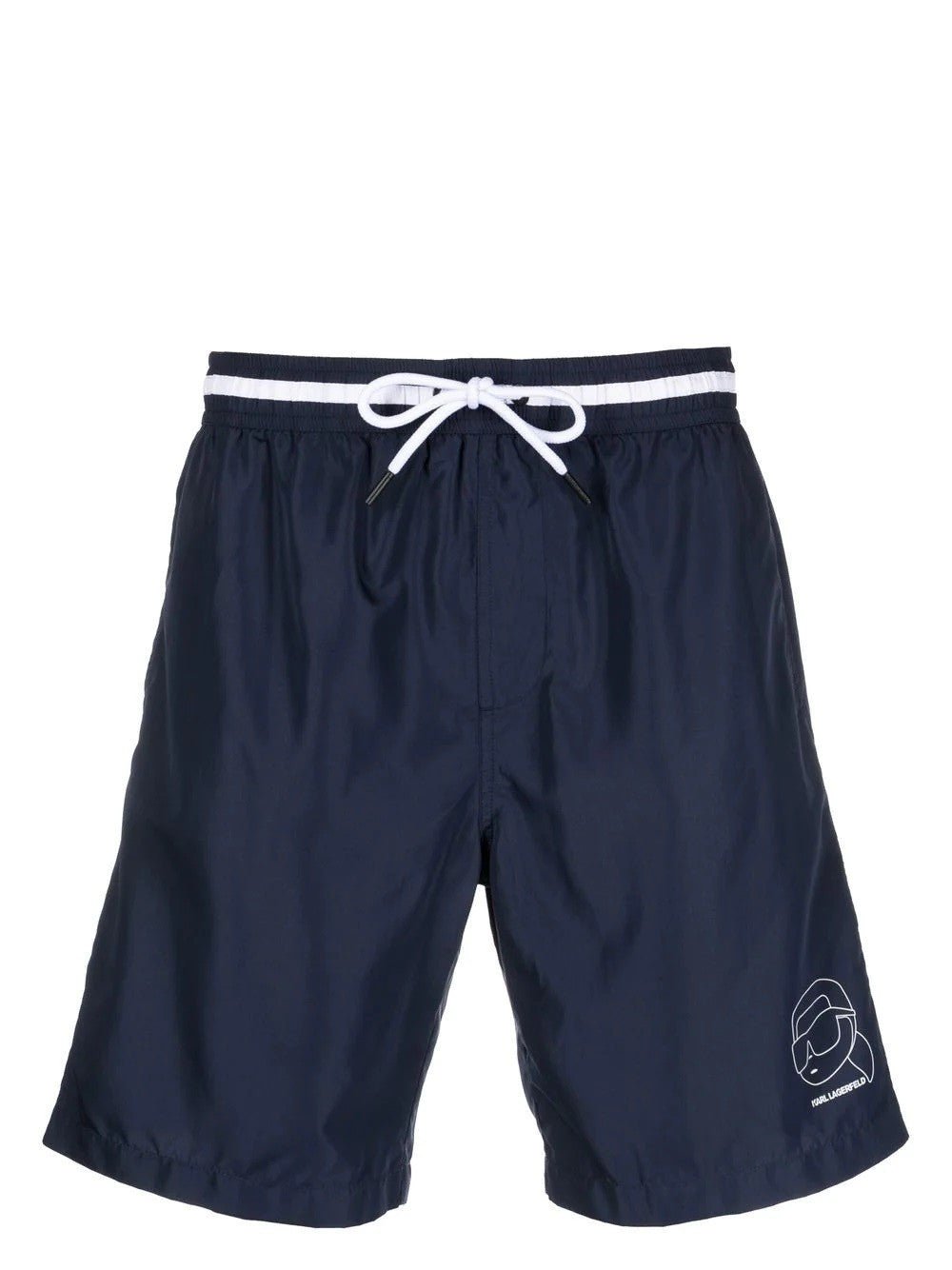 Karl Lagerfeld - Ikonik 2.0 Long Boardshorts - Princess Attitude