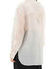 Khaite - Missa Oversized Organza Shirt - Princess Attitude