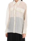 Khaite - Missa Oversized Organza Shirt - Princess Attitude